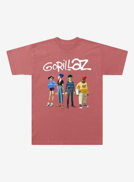 Gorillaz Group Portrait Boyfriend Fit Girls T-Shirt | Hot Topic