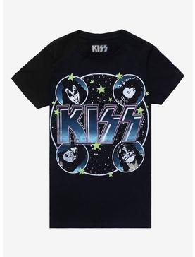 KISS Stars Boyfriend Fit Girls T-Shirt, , hi-res