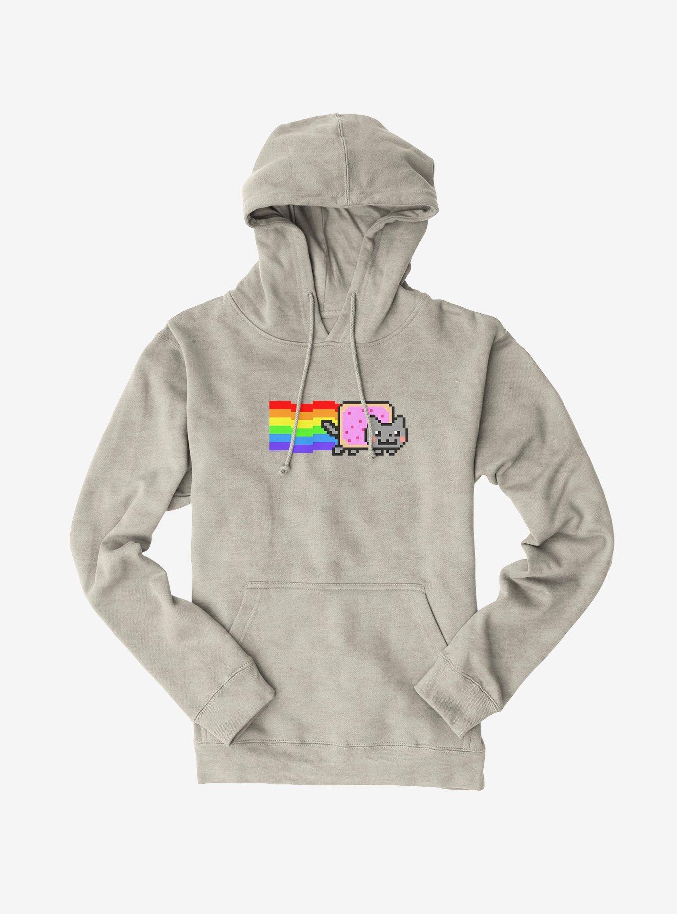 Nyan Cat Original Hoodie GREY BoxLunch