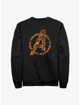 Marvel Avengers Halloween Logo Fill Sweatshirt, , hi-res