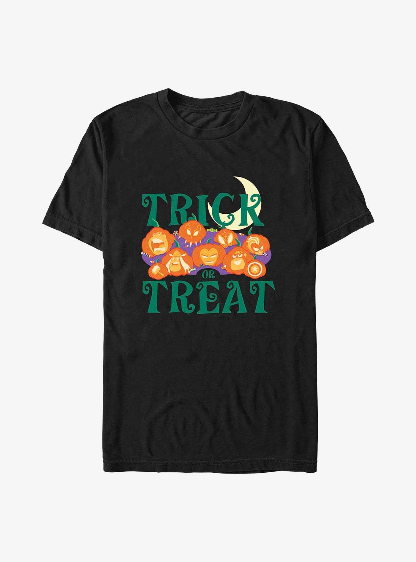 Marvel Avengers Pumpkins Trick Or Treat T-Shirt, , hi-res
