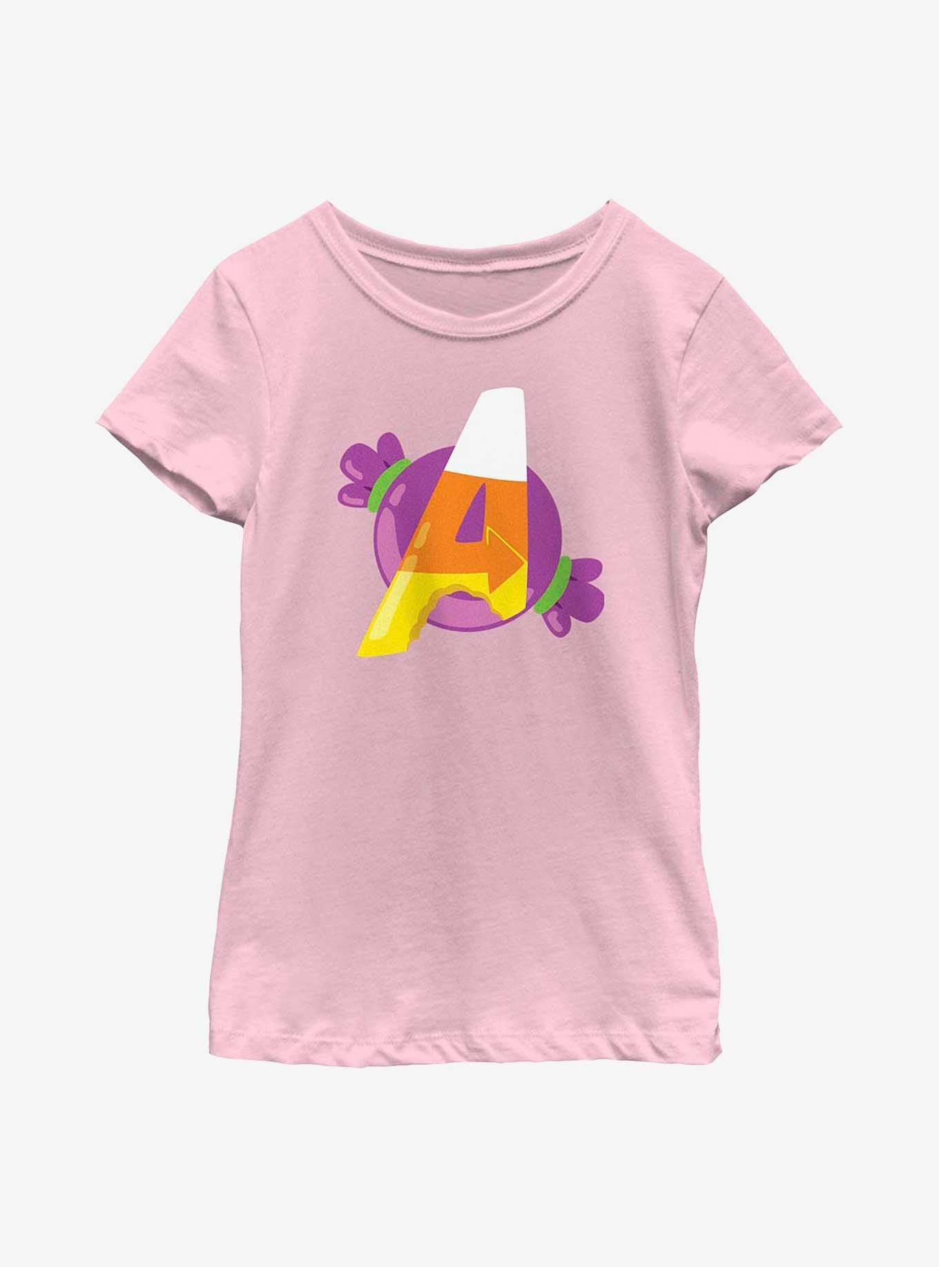 Marvel Avengers Candy Logo Youth Girls T-Shirt, , hi-res