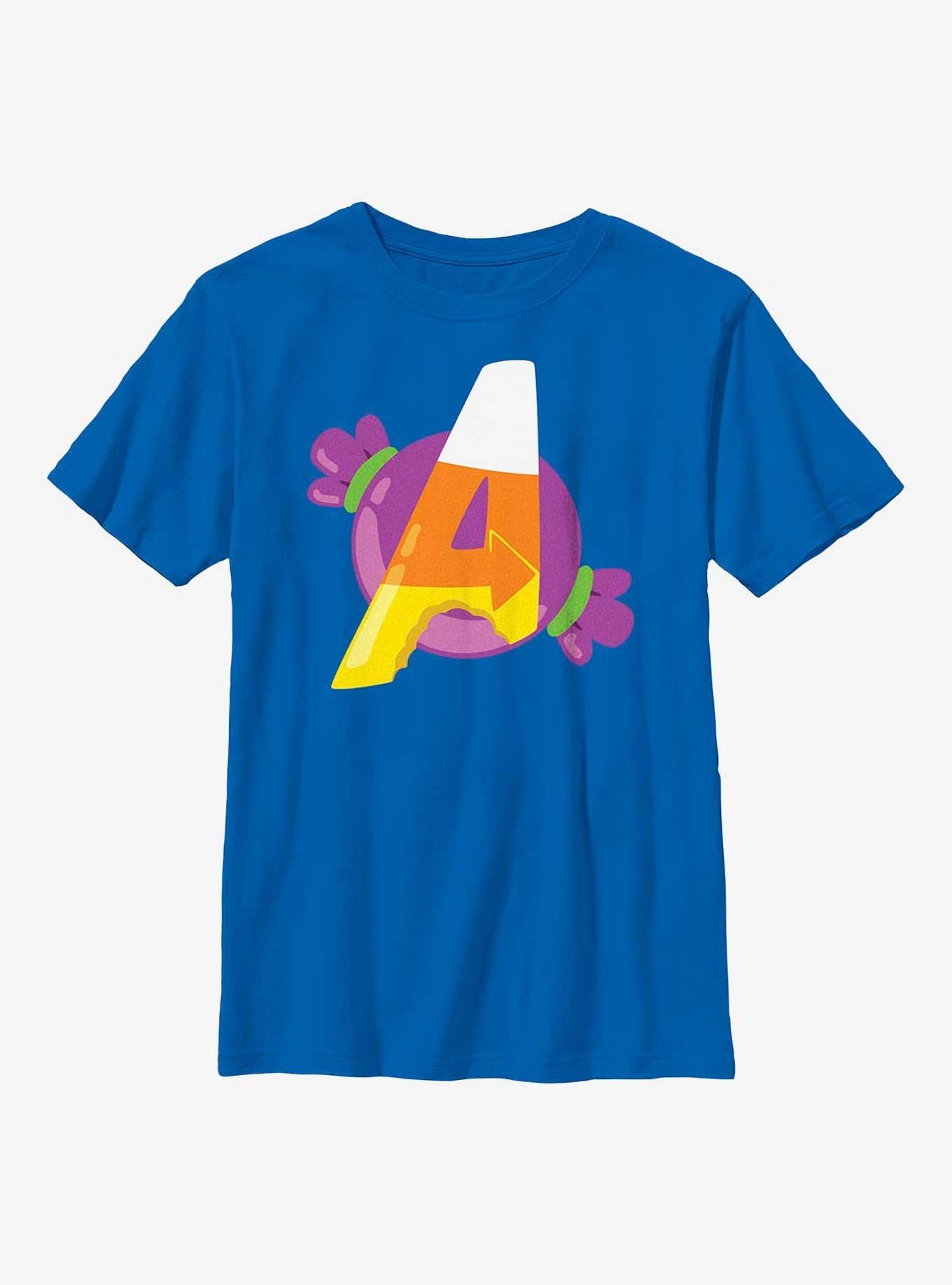 Marvel Avengers Candy Logo Youth T-Shirt, , hi-res