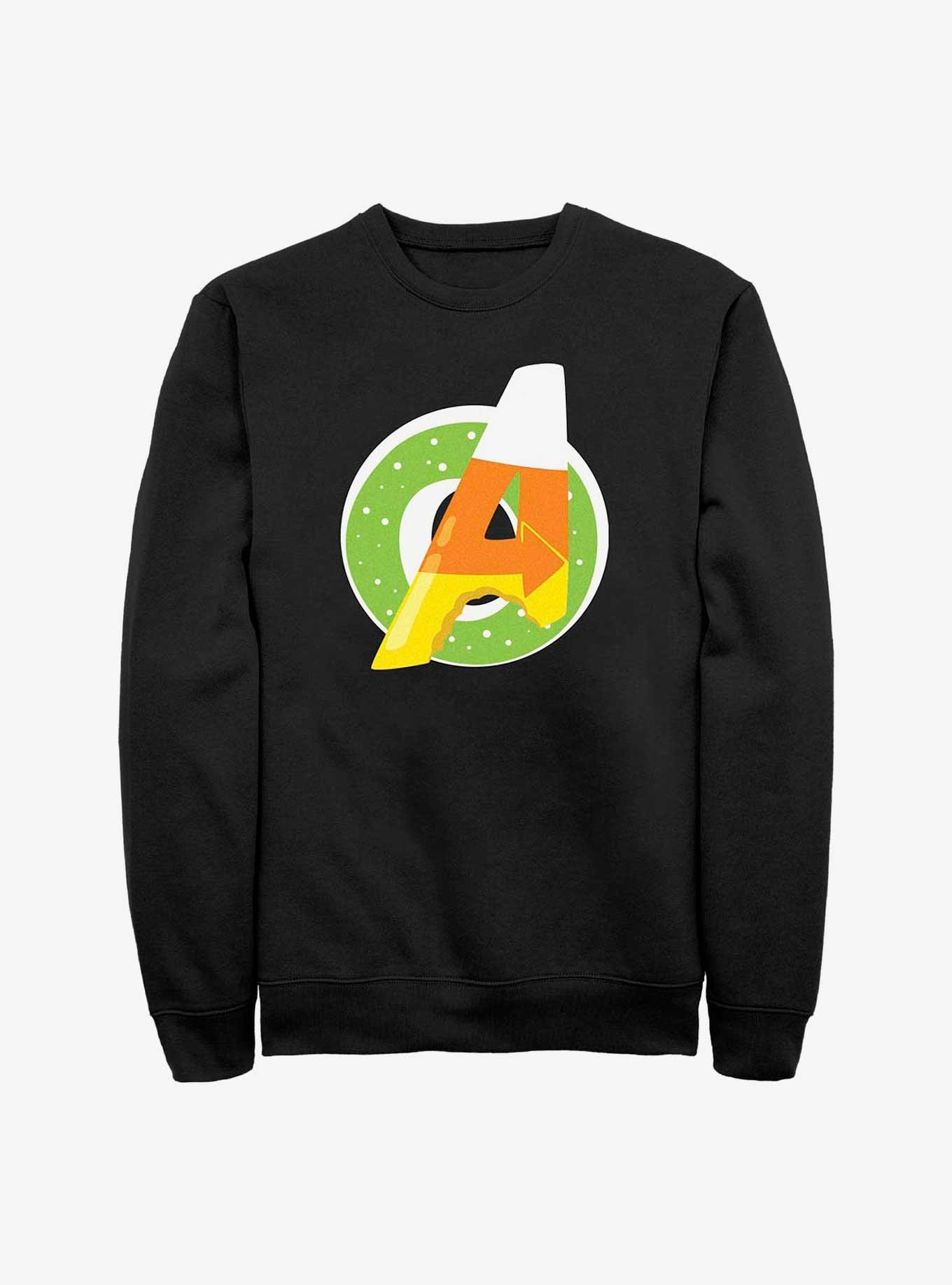 Marvel Avengers Donut Candy Corn Logo Sweatshirt, , hi-res