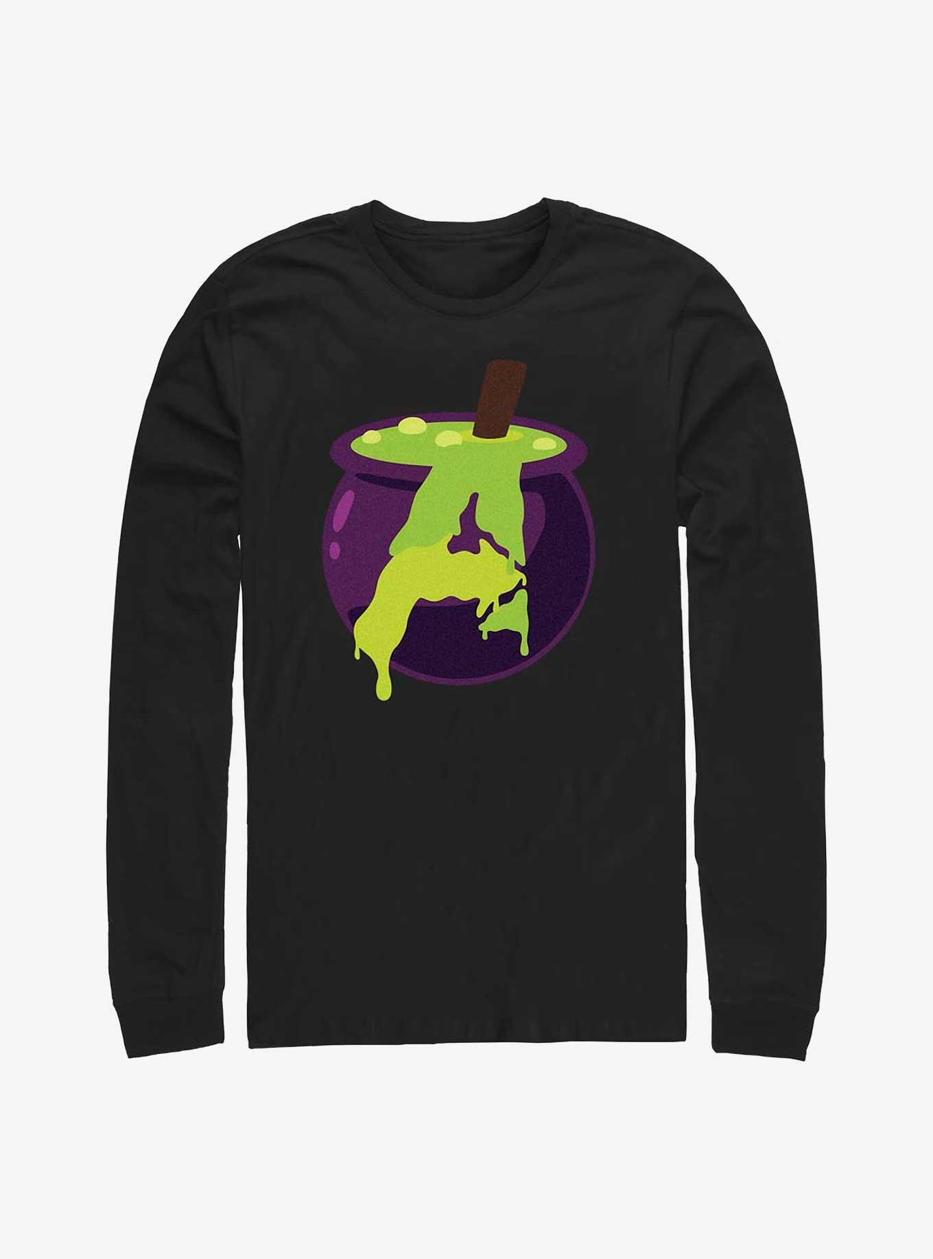 Marvel Avengers Cauldron Logo Long-Sleeve T-Shirt, BLACK, hi-res