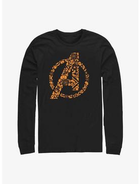 Marvel Avengers Halloween Logo Fill Long-Sleeve T-Shirt, , hi-res