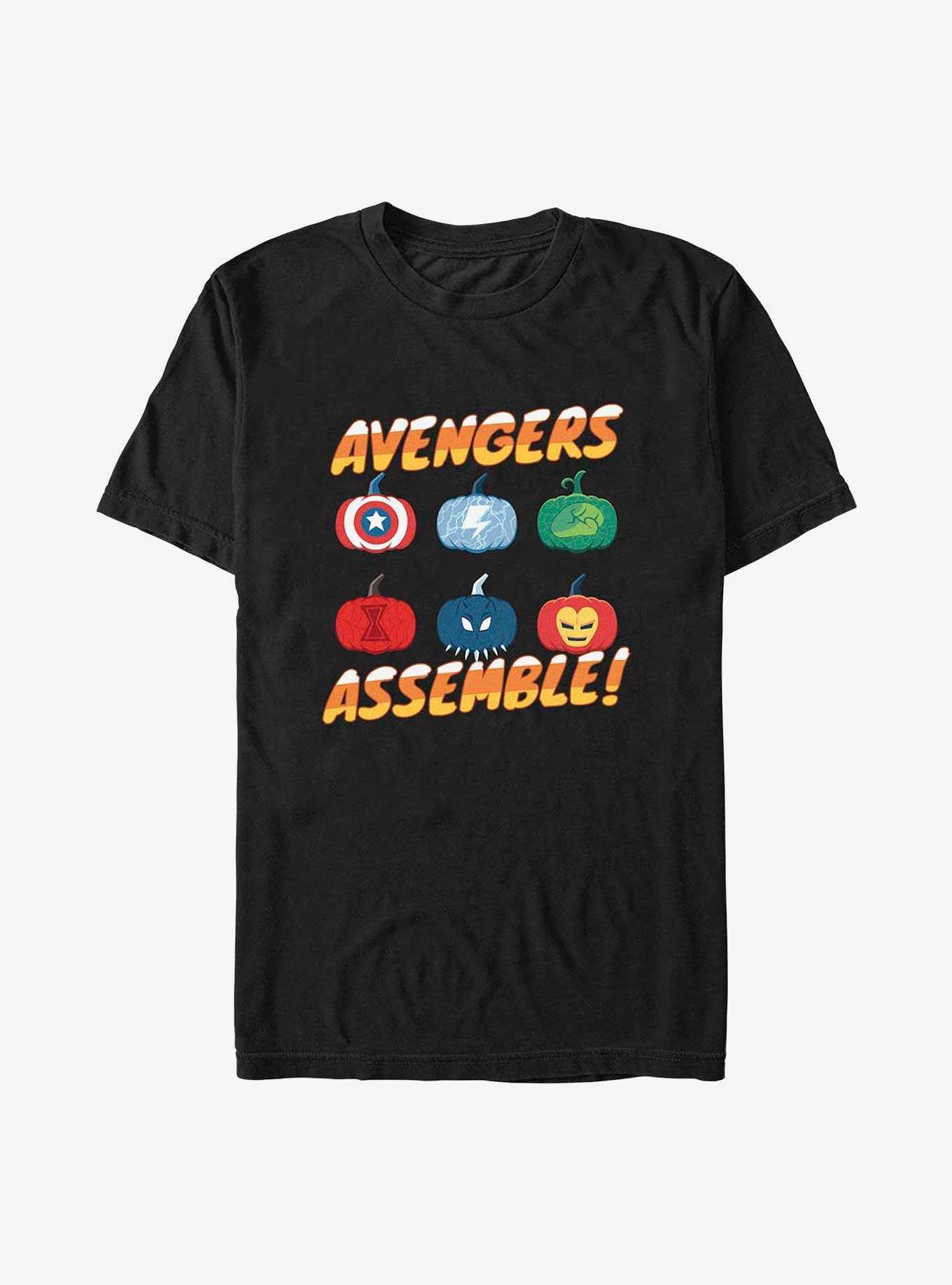 Marvel Avengers Pumpkin Assemble T-Shirt, , hi-res
