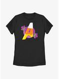 Marvel Avengers Candy Logo Womens T-Shirt, BLACK, hi-res