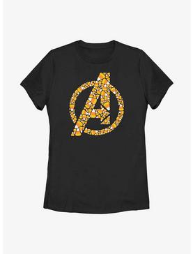 Marvel Avengers Candy Corn Symbol Womens T-Shirt, , hi-res