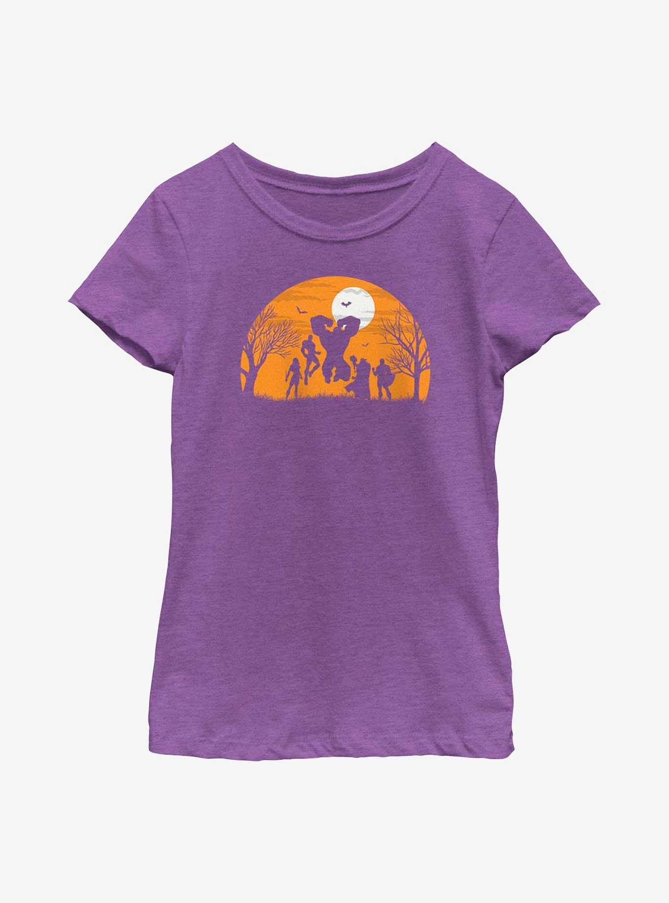 Marvel Avengers The Haunted Heroes Youth Girls T-Shirt, , hi-res