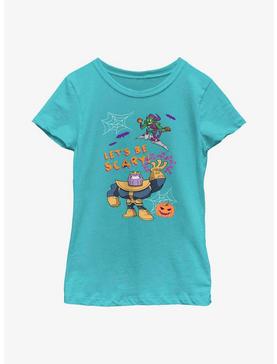 Marvel Avengers Be Scary Thanos Green Goblin Youth Girls T-Shirt, , hi-res