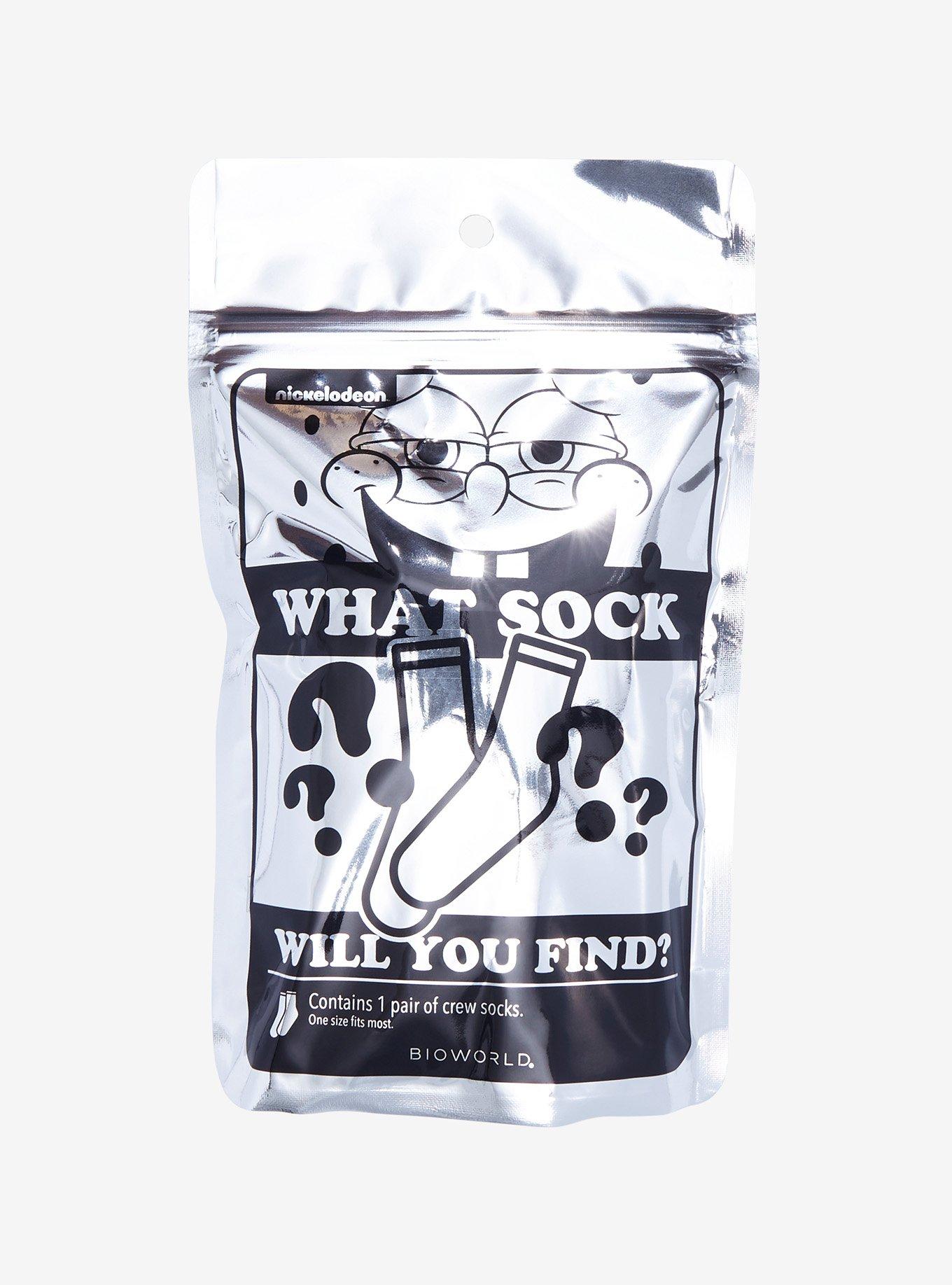 SpongeBob SquarePants Meme Blind Bag Crew Socks, , hi-res