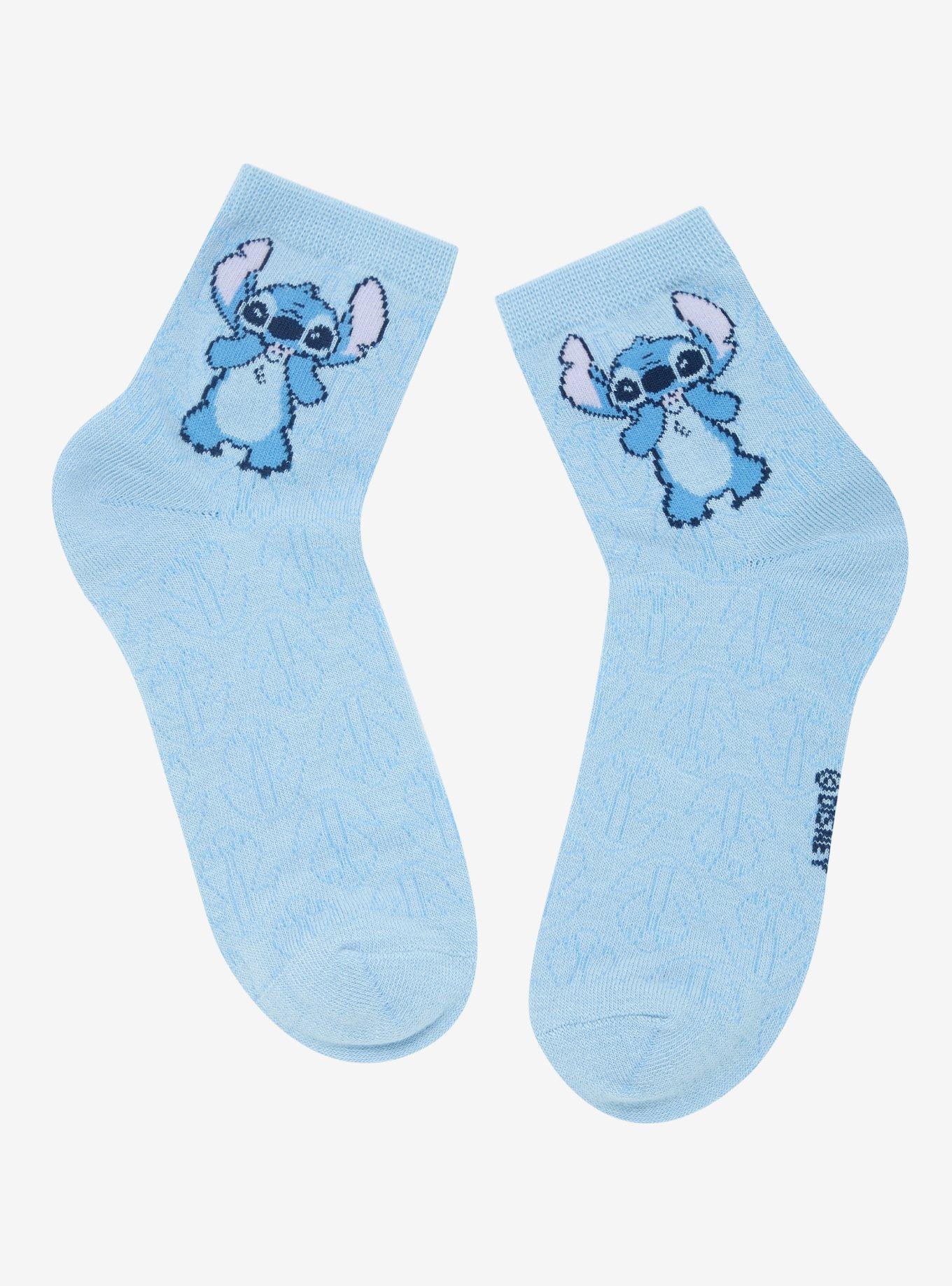 Disney Lilo & Stitch Pointelle Ankle Socks, , hi-res