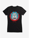 Rick And Morty Stunned Rick Icon Girls T-Shirt, , hi-res