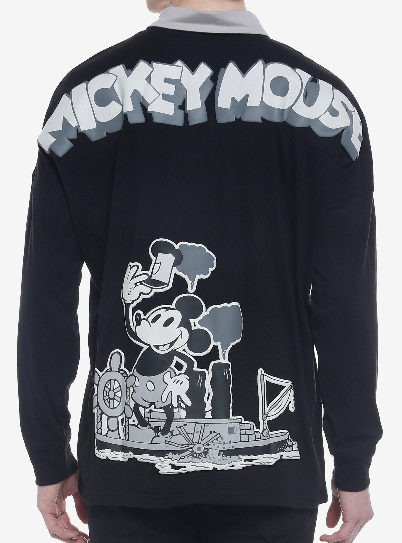 Our Universe Disney100 Mickey Mouse Steamboat Willie Athletic Jersey, MULTI, hi-res