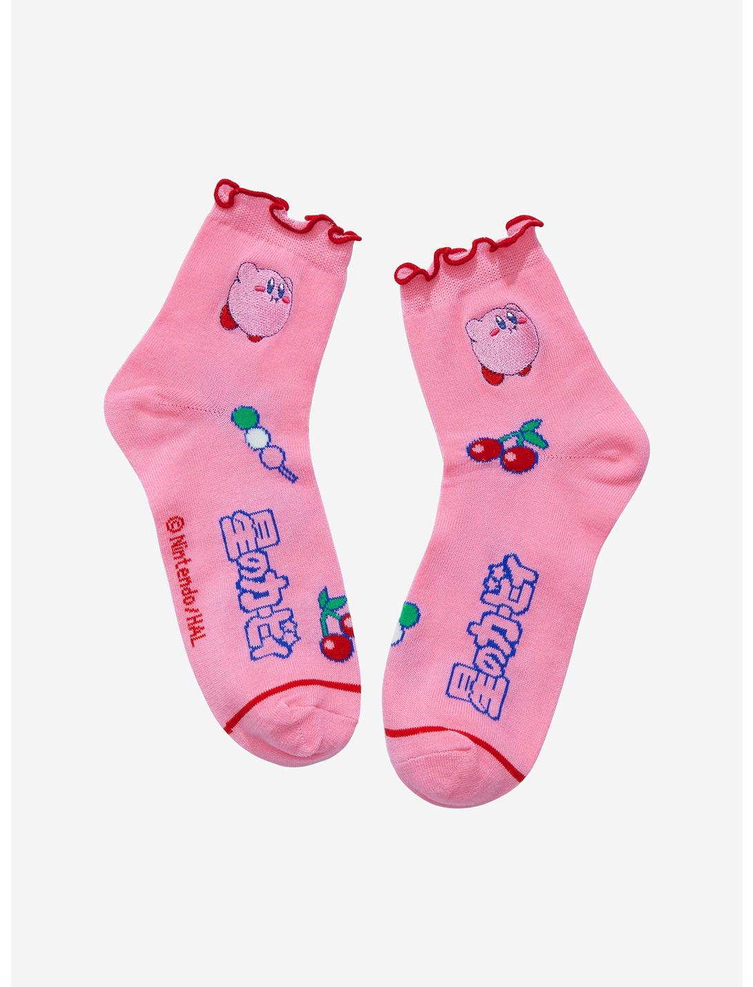 Kirby Strawberry Treats Ankle Socks, , hi-res