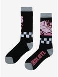 Minecraft Axolotl Crew Socks, , hi-res