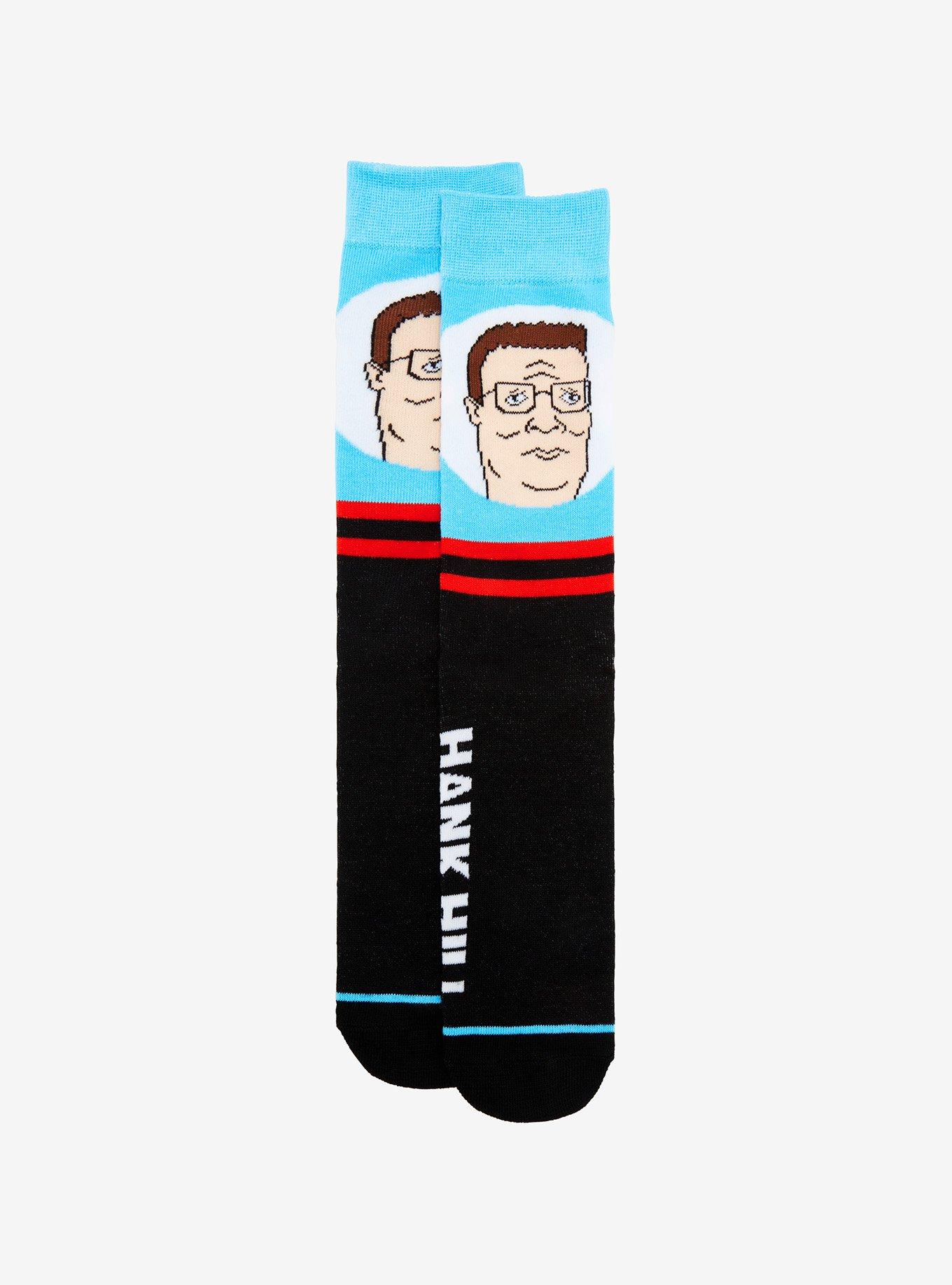 King Of The Hill Hank Crew Socks, , hi-res