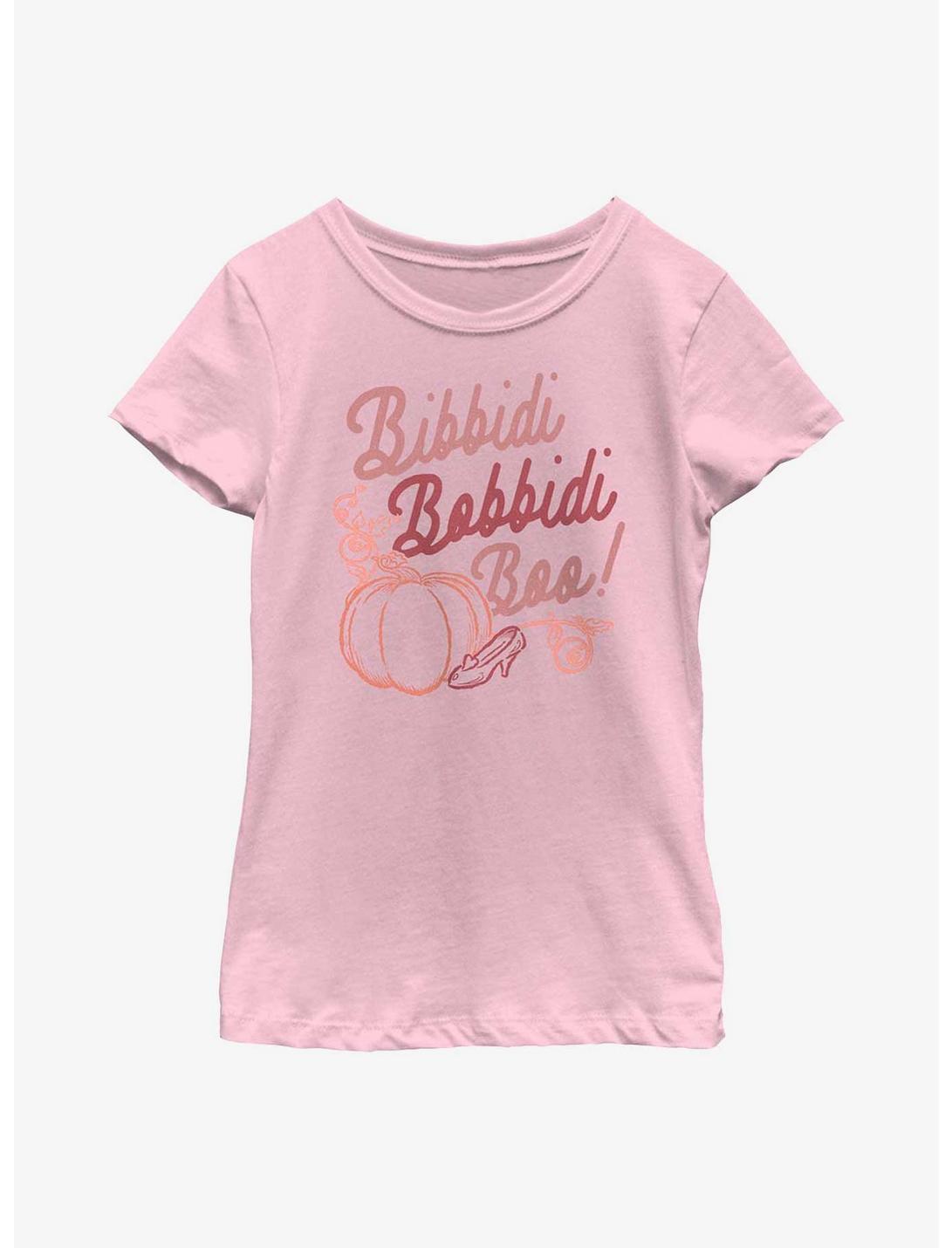 Disney Cinderella Bibbidi Bobbidi Boo! Pumpkin Youth Girls T-Shirt, PINK, hi-res