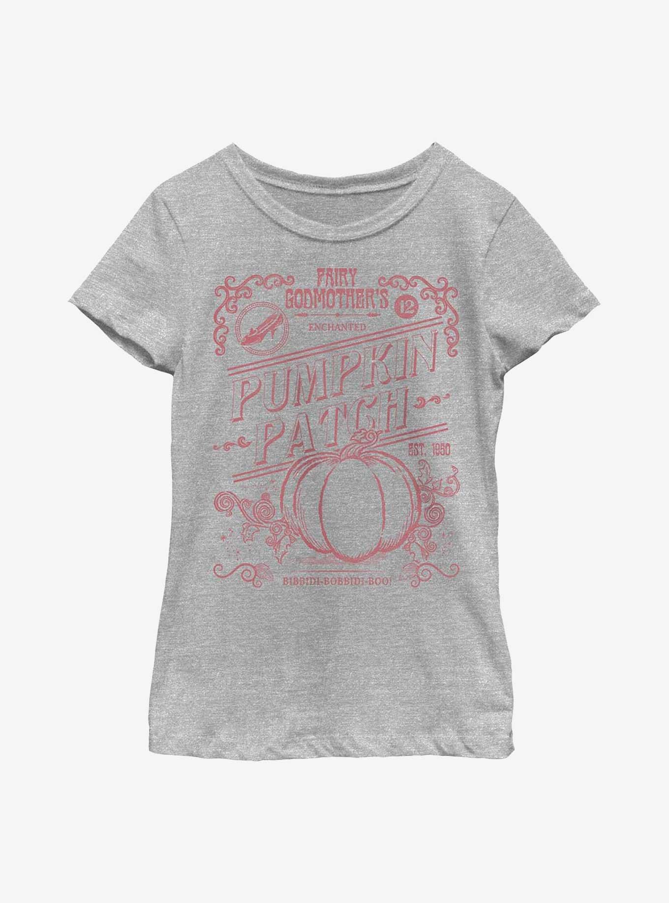 Disney Cinderella Midnight Pumpkin Patch Youth Girls T-Shirt, ATH HTR, hi-res