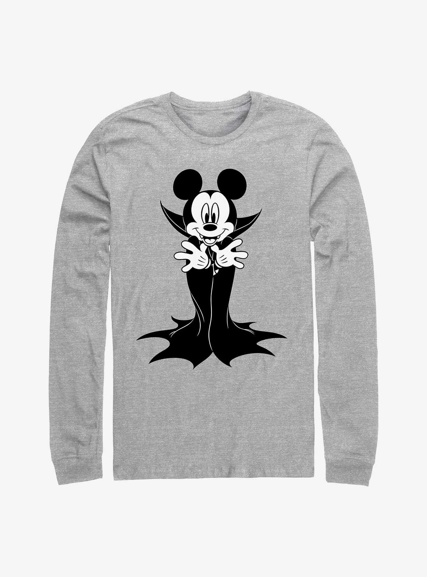 Disney Mickey Mouse Vampire Long-Sleeve T-Shirt, ATH HTR, hi-res