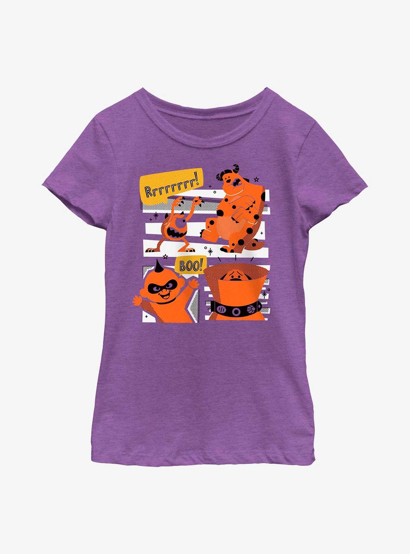 Disney Pixar Spooktober Youth Girls T-Shirt, , hi-res