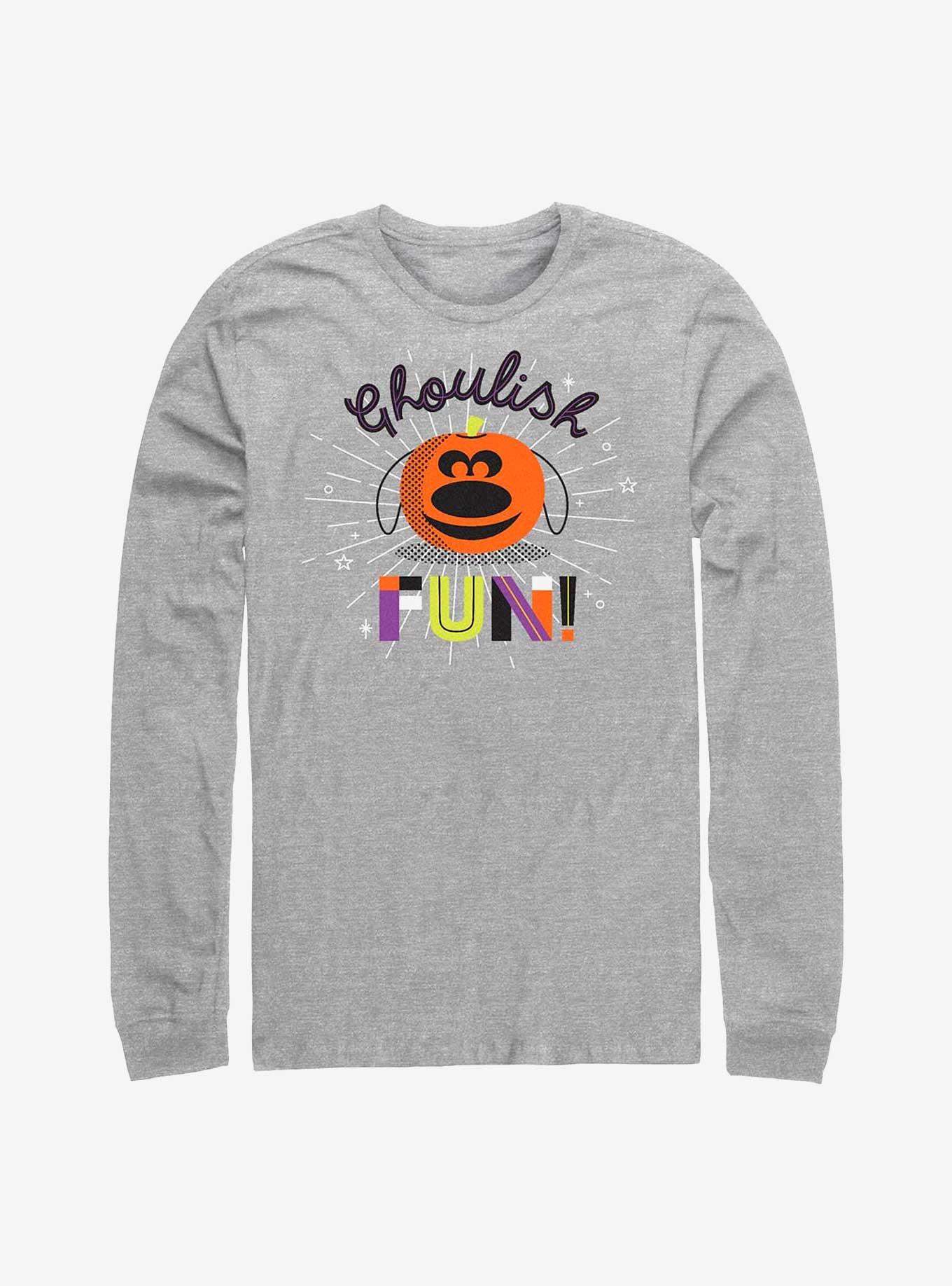 Disney Pixar Up Dug's Ghoulish Fun! Long-Sleeve T-Shirt, ATH HTR, hi-res