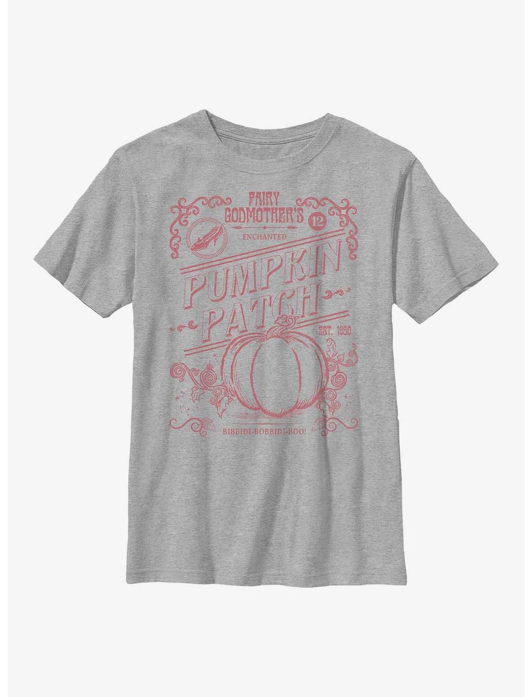 Disney Cinderella Midnight Pumpkin Patch Youth T-Shirt, ATH HTR, hi-res