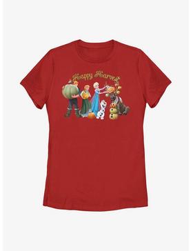 Disney Frozen Happy Harvest Group Womens T-Shirt, , hi-res