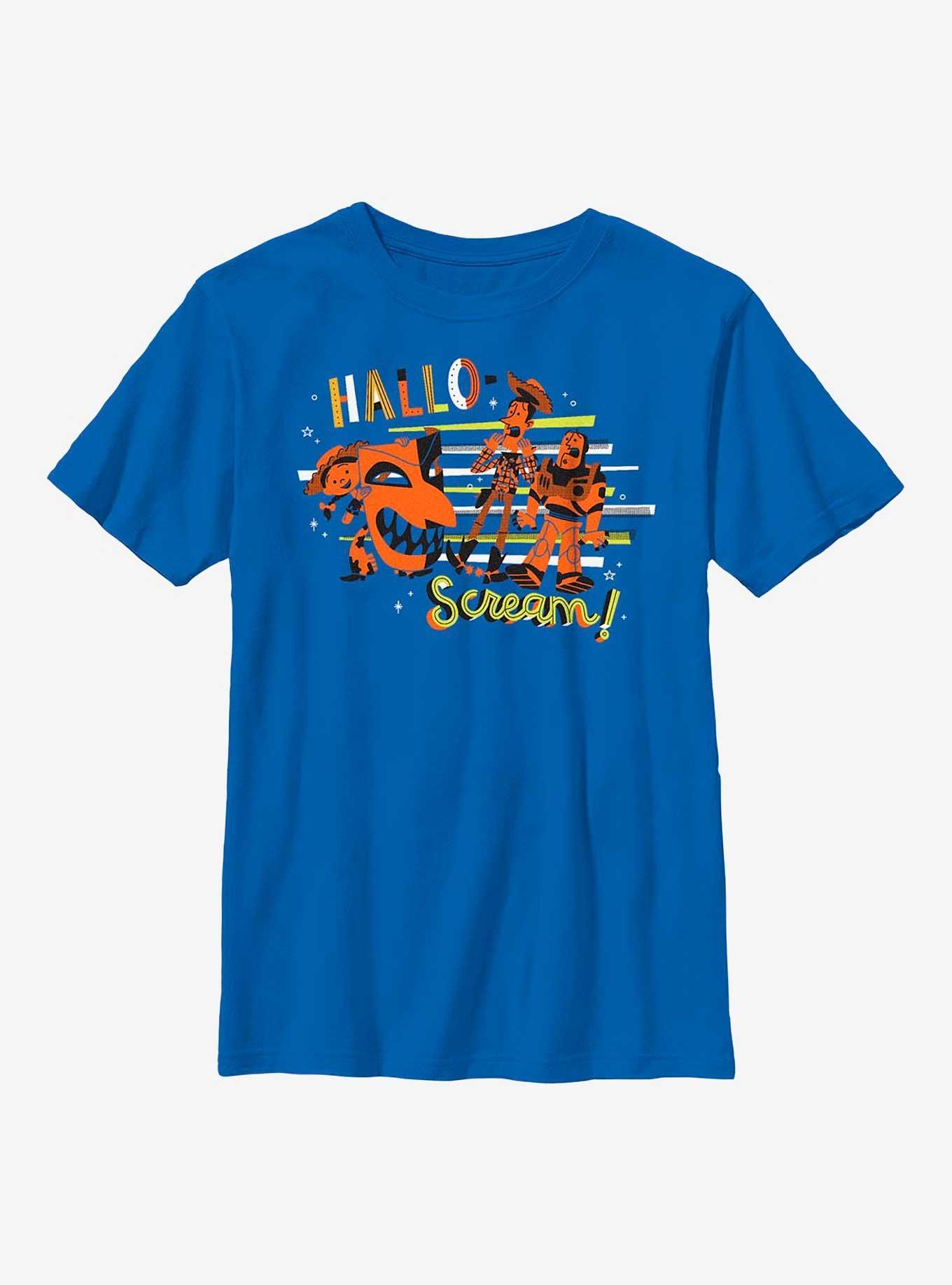 Disney Pixar Toy Story Hallo-Scream! Youth T-Shirt, ROYAL, hi-res