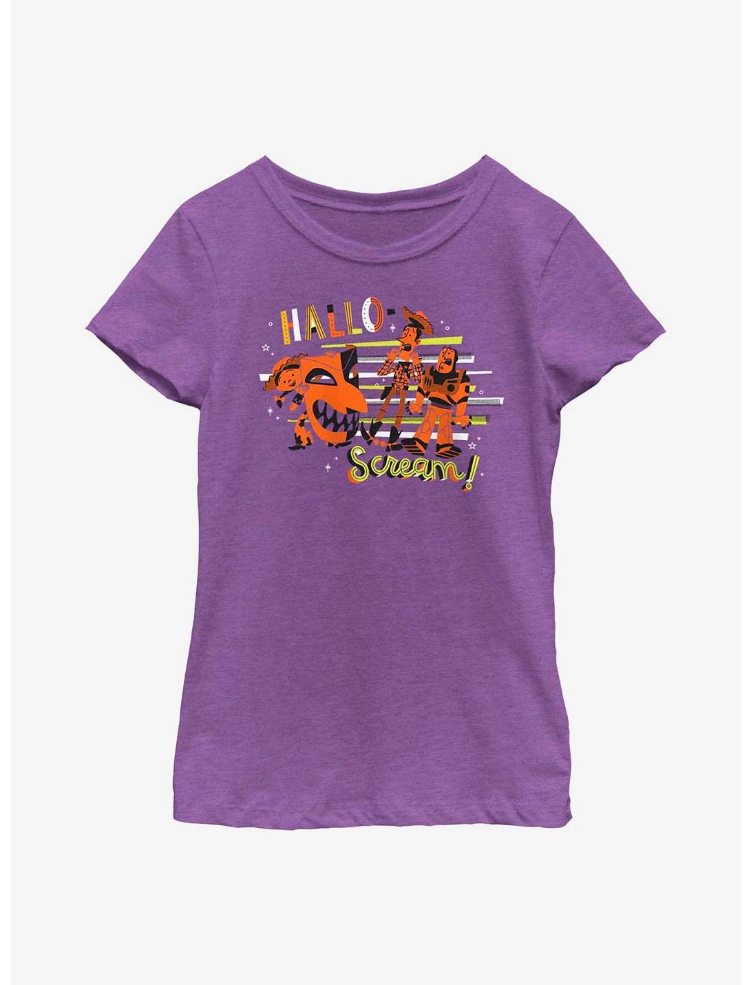 Disney Pixar Toy Story Hallo-Scream! Youth Girls T-Shirt, PURPLE BERRY, hi-res