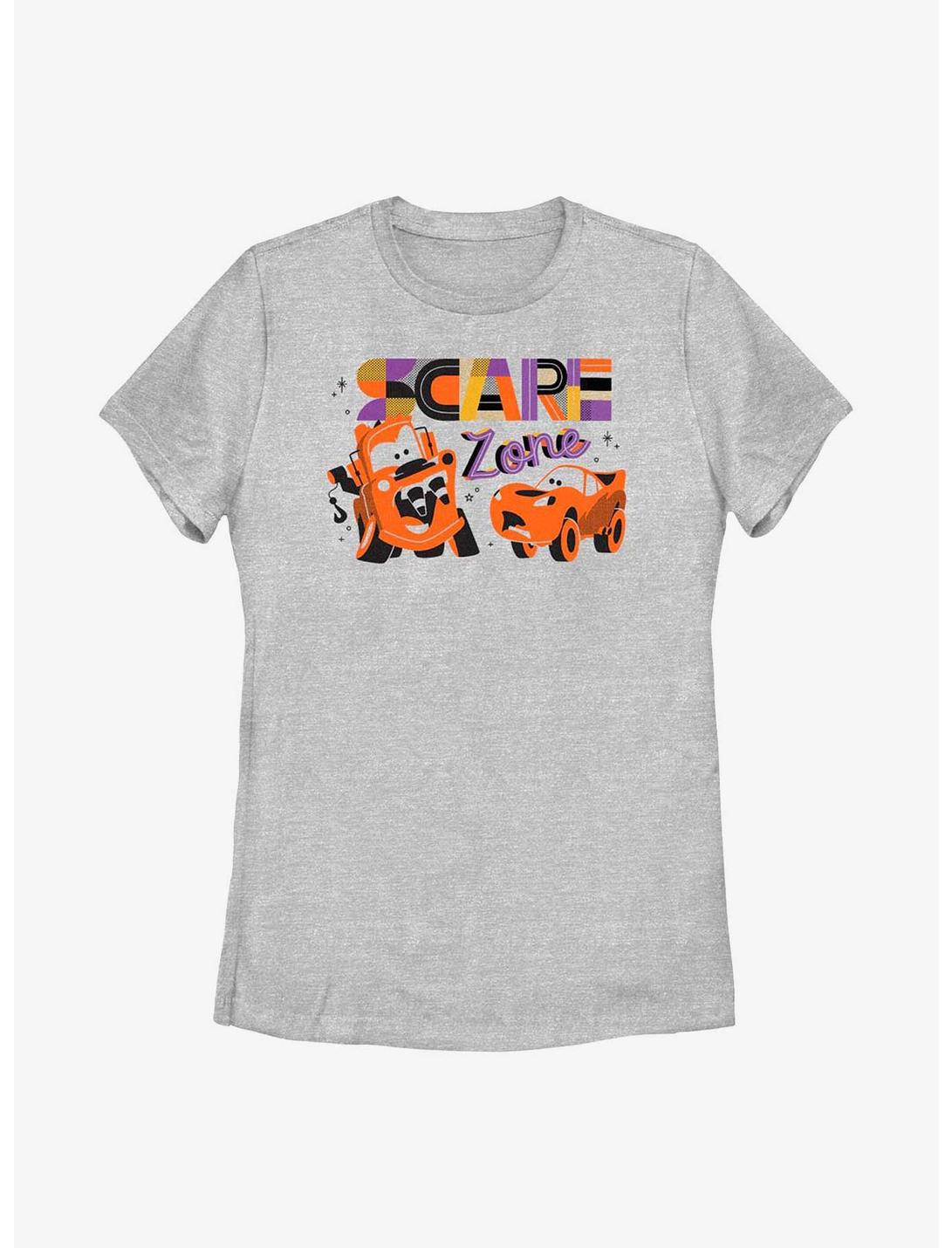 Disney Pixar Cars Scare Zone Womens T-Shirt, ATH HTR, hi-res
