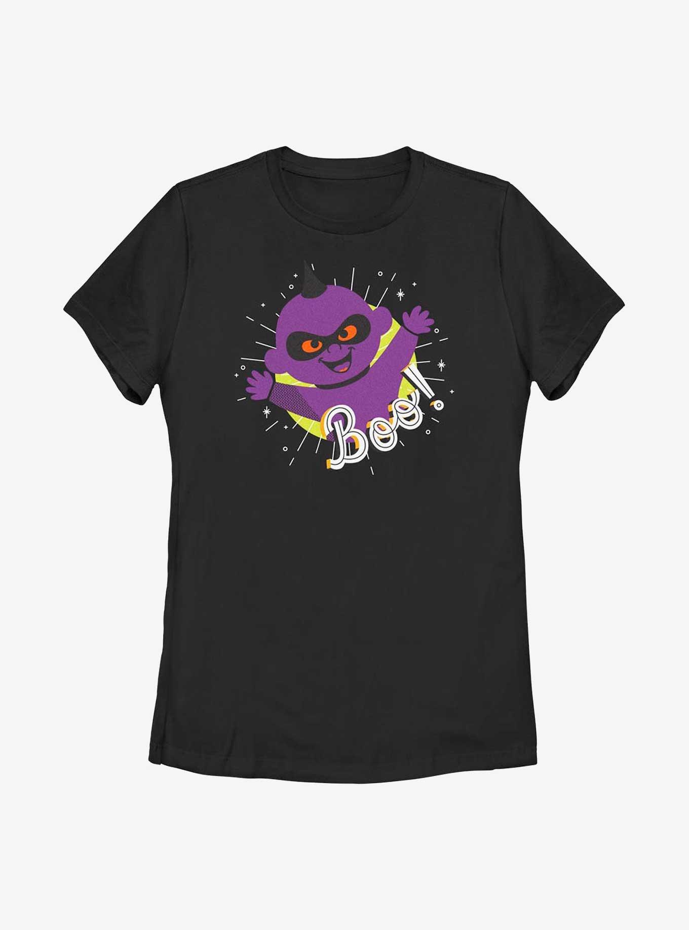 Disney Pixar The Incredibles Jack-Jack Boo! Womens T-Shirt, BLACK, hi-res