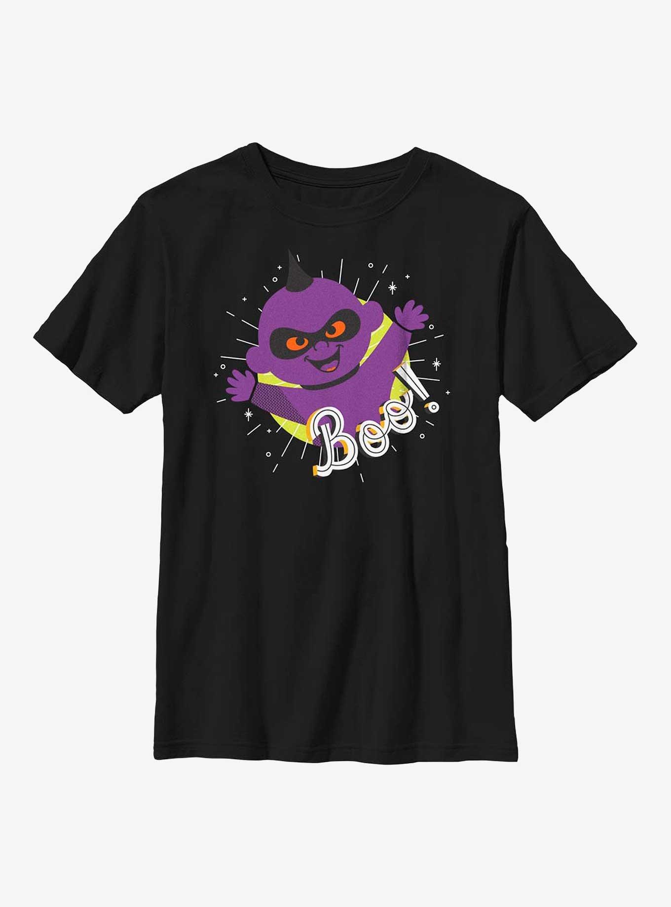 Disney Pixar The Incredibles Jack-Jack Boo! Youth T-Shirt, BLACK, hi-res