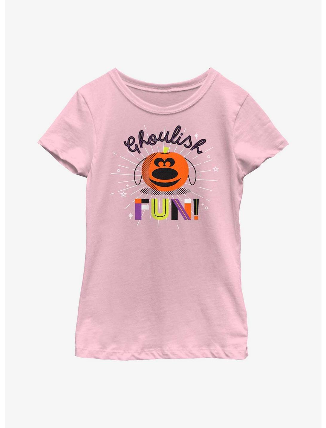 Disney Pixar Up Dug's Ghoulish Fun! Youth Girls T-Shirt, PINK, hi-res