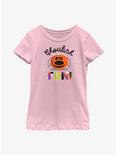 Disney Pixar Up Dug's Ghoulish Fun! Youth Girls T-Shirt, PINK, hi-res