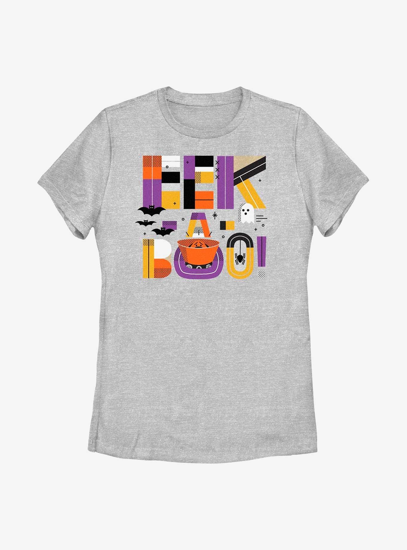 Disney Pixar Up Dug EEK-A-BOO Womens T-Shirt, ATH HTR, hi-res