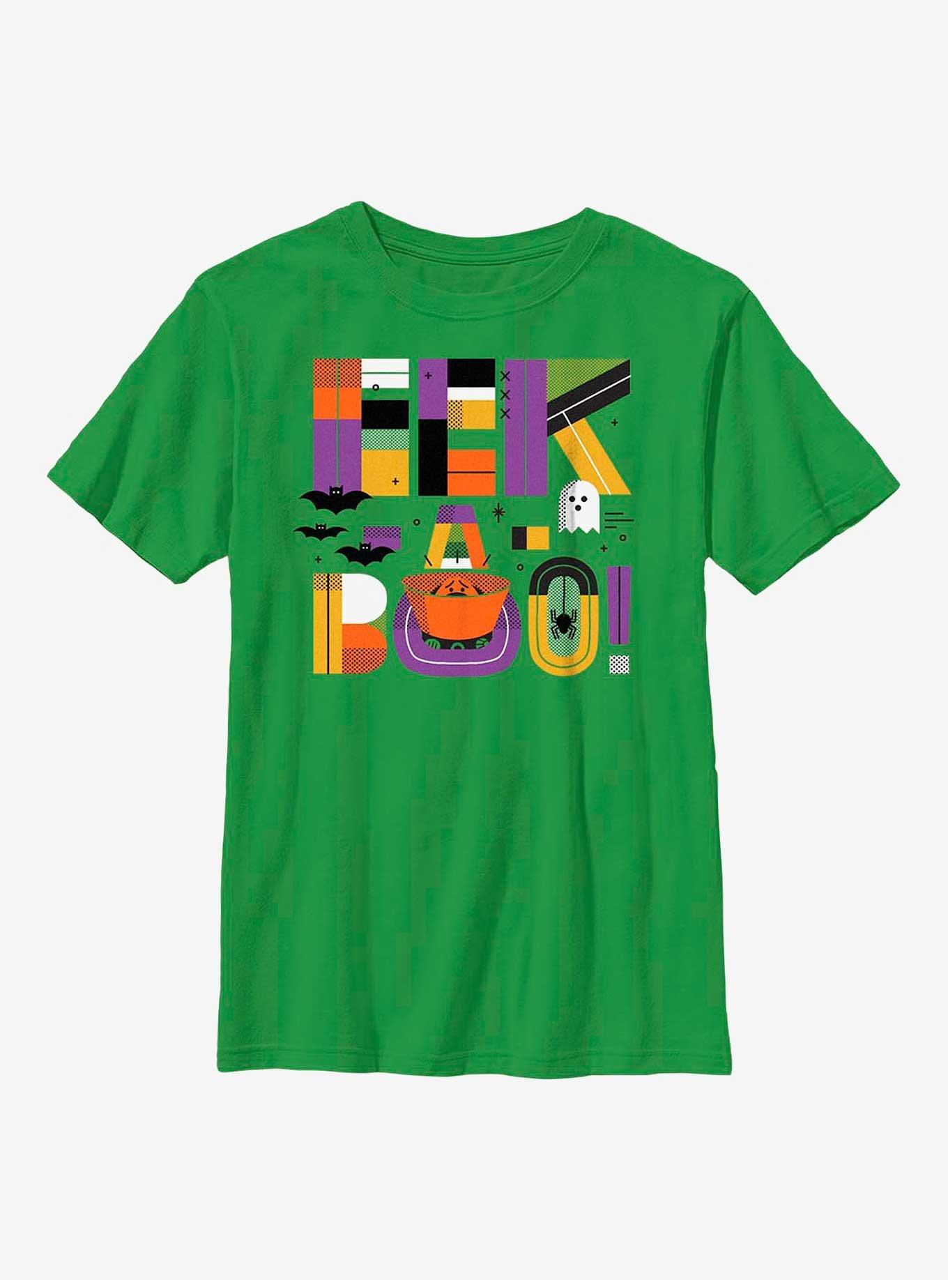 Disney Pixar Up Dug EEK-A-BOO Youth T-Shirt, KELLY, hi-res