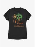 Disney Snow White And The Seven Dwarfs Evil Queen of Halloween Womens T-Shirt, BLACK, hi-res
