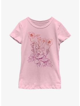 Disney Tinker Bell Fall Mushroom Youth Girls T-Shirt, , hi-res