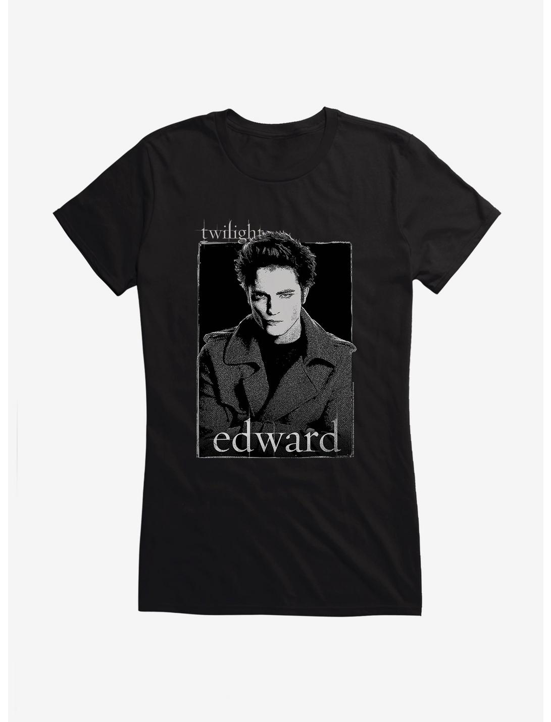 Twilight Edward Illustration Girls T-Shirt, BLACK, hi-res