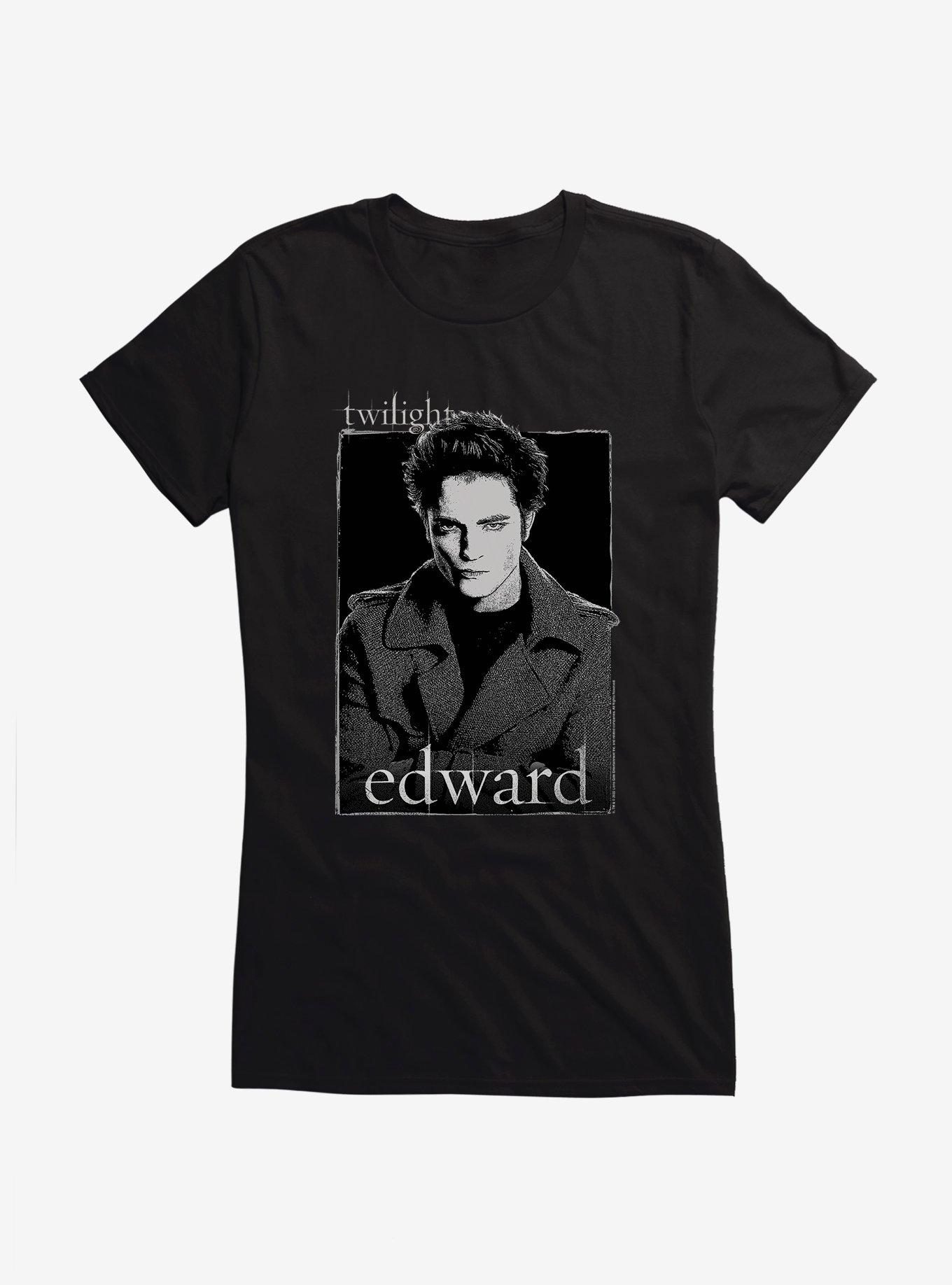 Twilight Edward Illustration Girls T-Shirt, BLACK, hi-res
