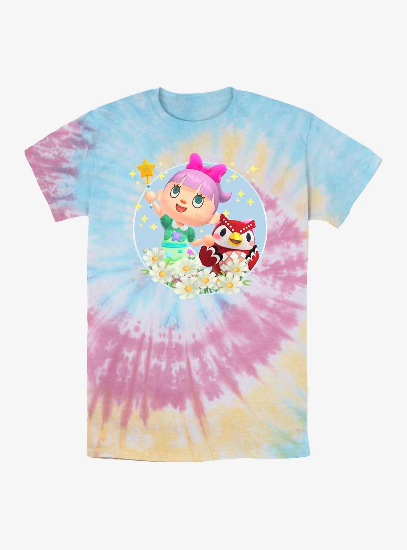 Nintendo Animal Crossing Wand Tie-Dye T-Shirt, , hi-res