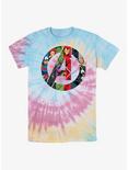 Marvel Avengers Heroes Icon Tie-Dye T-Shirt, BLUPNKLY, hi-res