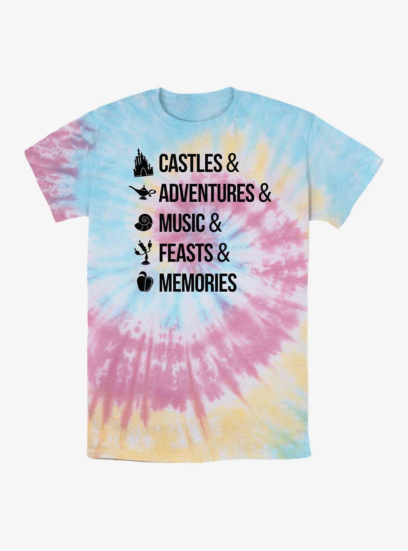 Disney Princesses Just Disney Things Tie-Dye T-Shirt, BLUPNKLY, hi-res