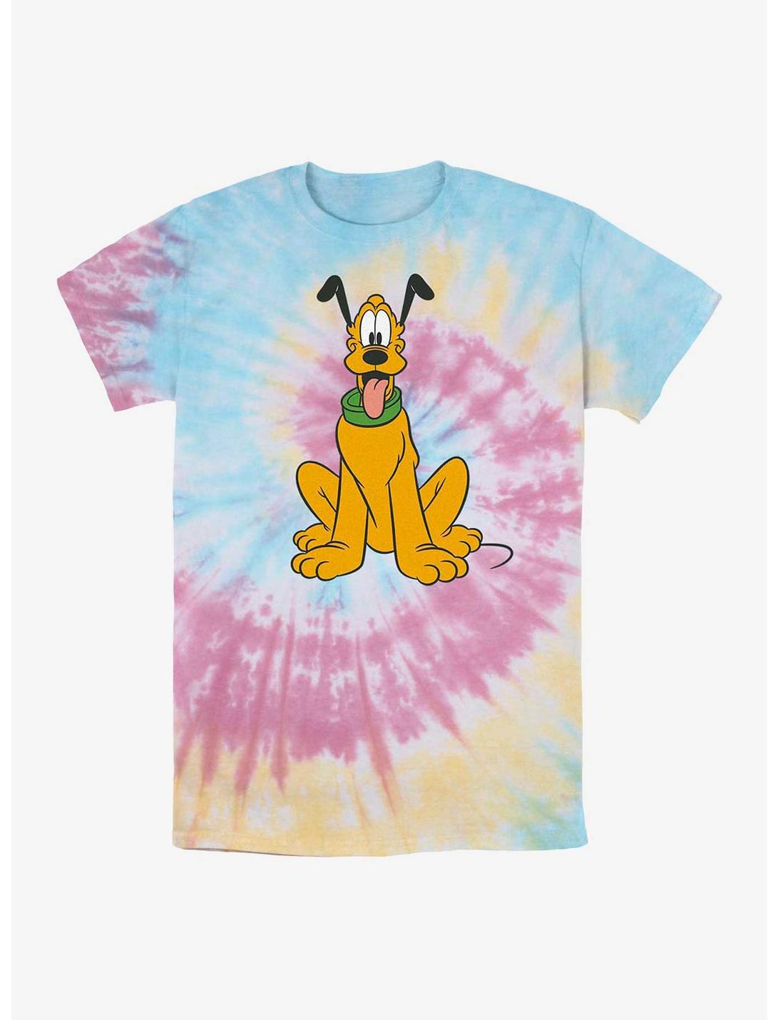 Disney Pluto Traditional Tie-Dye T-Shirt, BLUPNKLY, hi-res