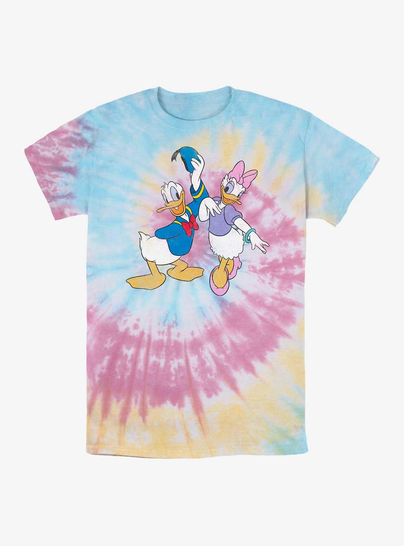 Disney Donald Duck & Daisy Tie-Dye T-Shirt, , hi-res