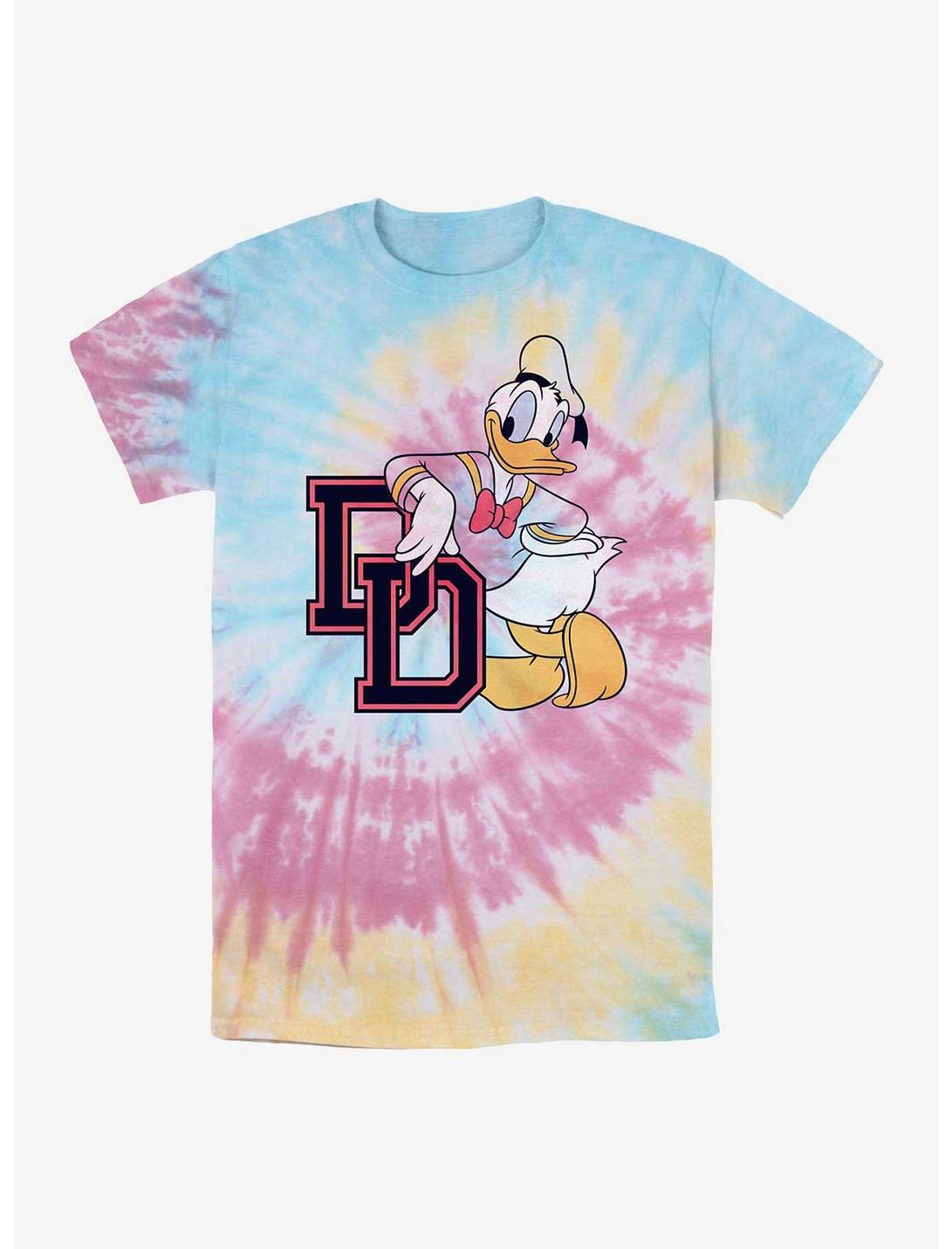 Disney Donald Duck College Tie-Dye T-Shirt, BLUPNKLY, hi-res