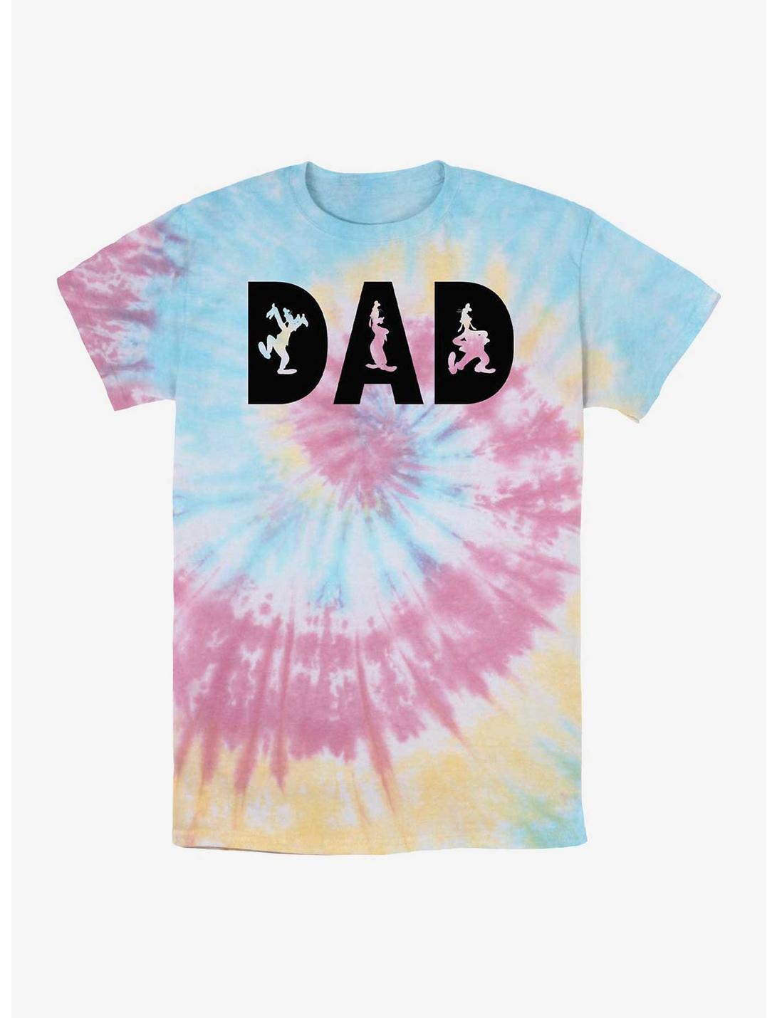 Disney Goofy Dad Characters Tie-Dye T-Shirt, BLUPNKLY, hi-res