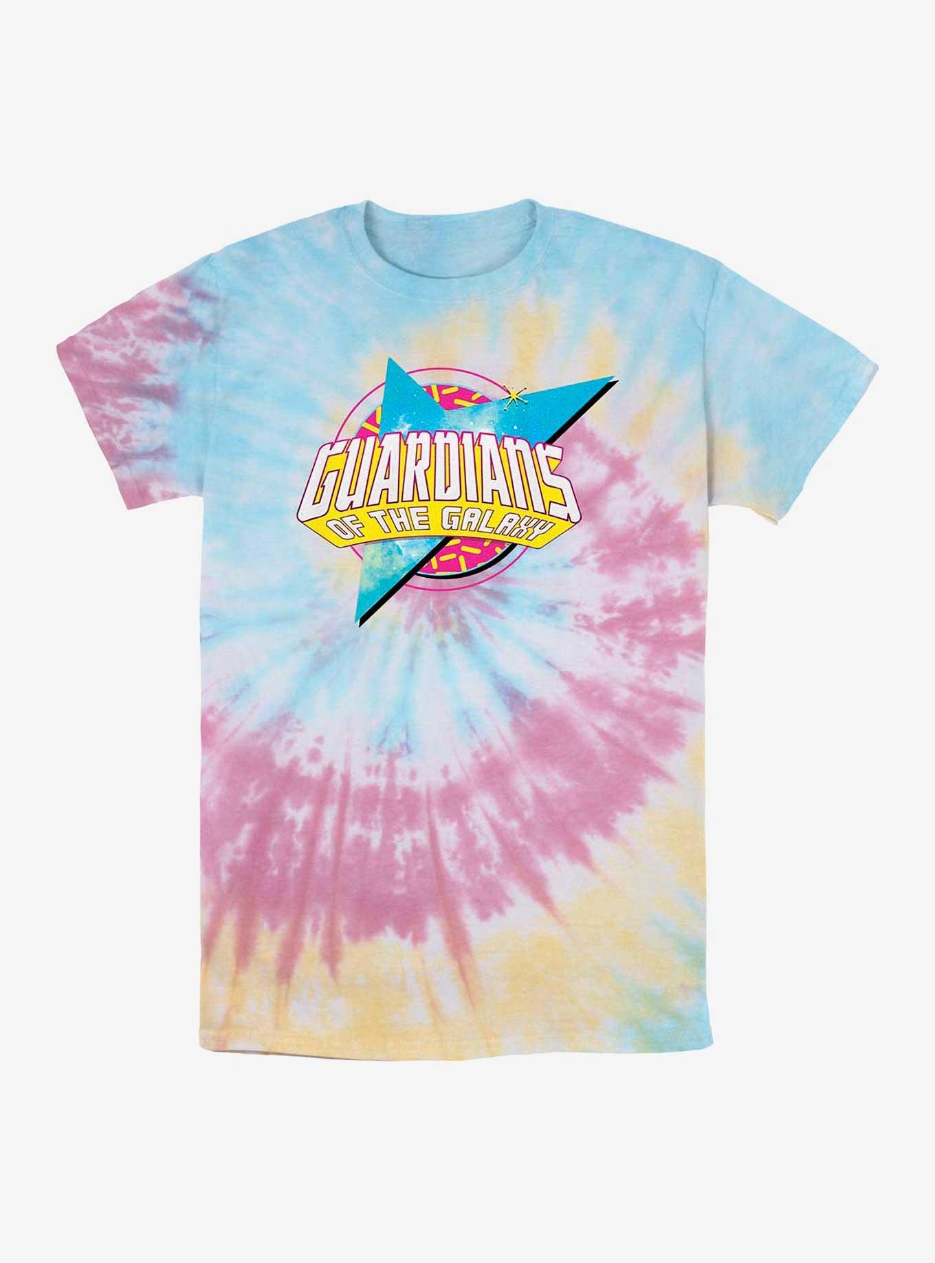 Marvel Guardians Of The Galaxy Vintage Logo Tie-Dye T-Shirt, , hi-res